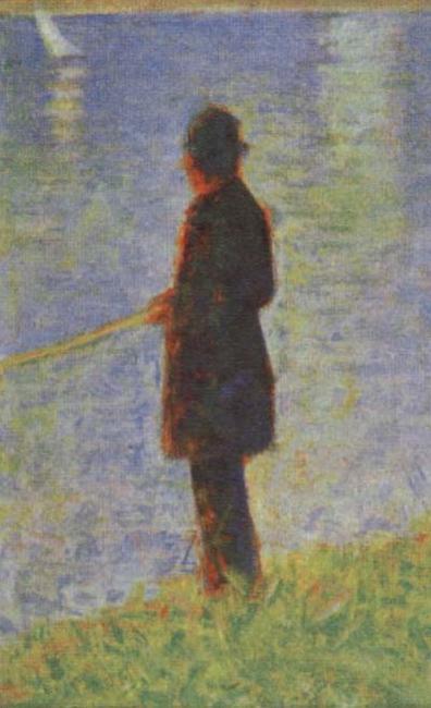 Georges Seurat Angler oil painting image